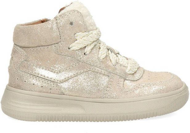 Nelson Kids suède sneakers goud Meisjes Suede 23 - Foto 3