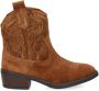 Nelson Kids suède cowboylaarzen cognac Bruin Meisjes Suede Effen 29 - Thumbnail 2