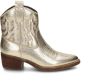 Nelson Kids leren cowboylaarzen goud Meisjes Leer 34 - Thumbnail 1