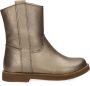 Nelson Kids leren enkellaarzen goud metallic Meisjes Leer 27 - Thumbnail 3
