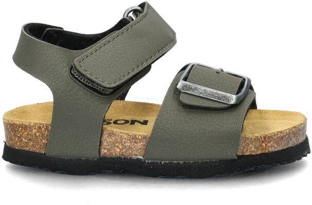 Nelson Kids sandalen kaki Groen Jongens Imitatieleer Effen 23 - Foto 3