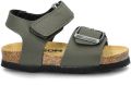 Nelson Kids sandalen kaki Groen Jongens Imitatieleer Effen 35 - Kaki