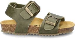 Nelson Kids sandalen kaki Groen Jongens Imitatieleer Effen 22