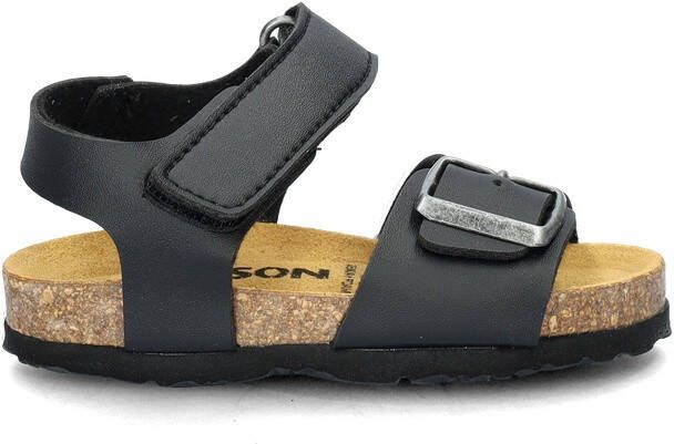 Nelson Kids sandalen zwart Jongens Imitatieleer Effen 28 - Foto 2