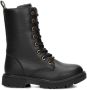 Nelson Kids veterboots zwart Meisjes Imitatieleer 35 - Thumbnail 2
