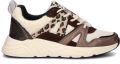 Nelson lage sneakers - Bruin