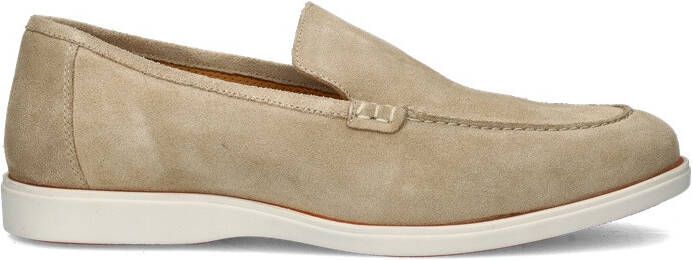 Nelson suède loafers beige