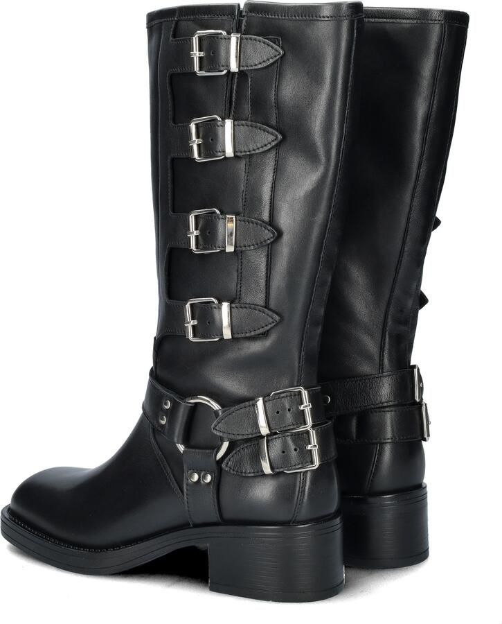 Nelson Ameixa dames biker boot Zwart - Foto 4