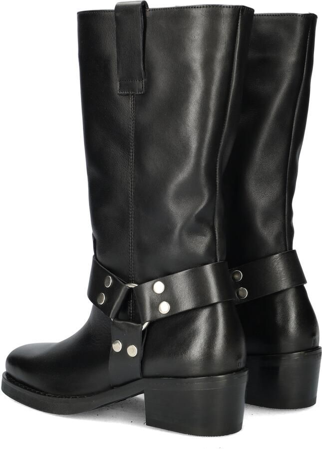 Nelson leren bikerboots zwart - Foto 2