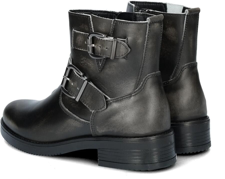 Nelson leren bikerboots zwart - Foto 3