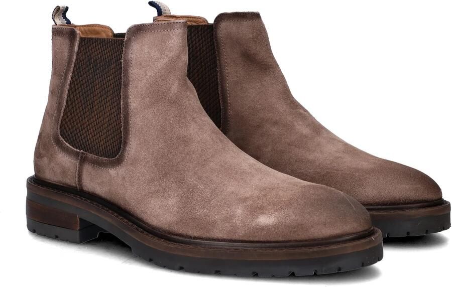 Nelson suède chelsea boots taupe - Foto 5