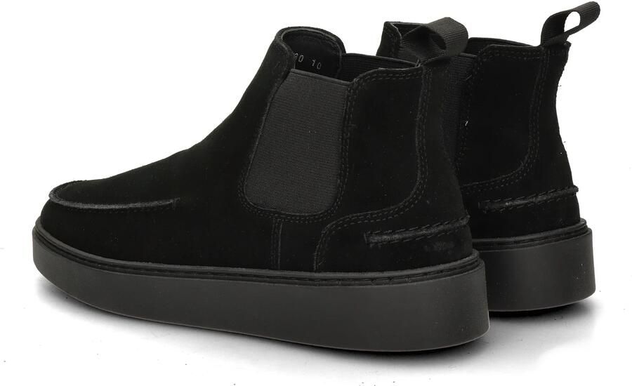 Nelson suède chelsea boots zwart - Foto 6
