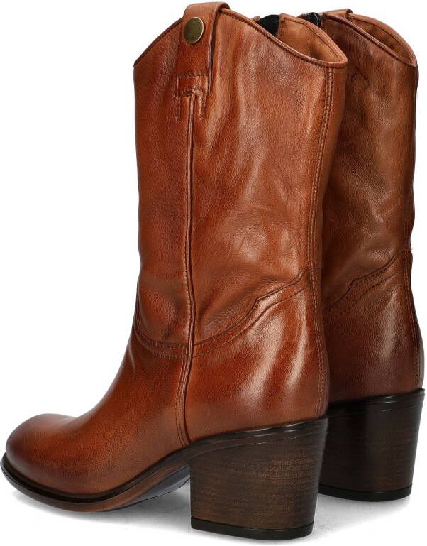 Nelson leren laarzen cognac - Foto 4