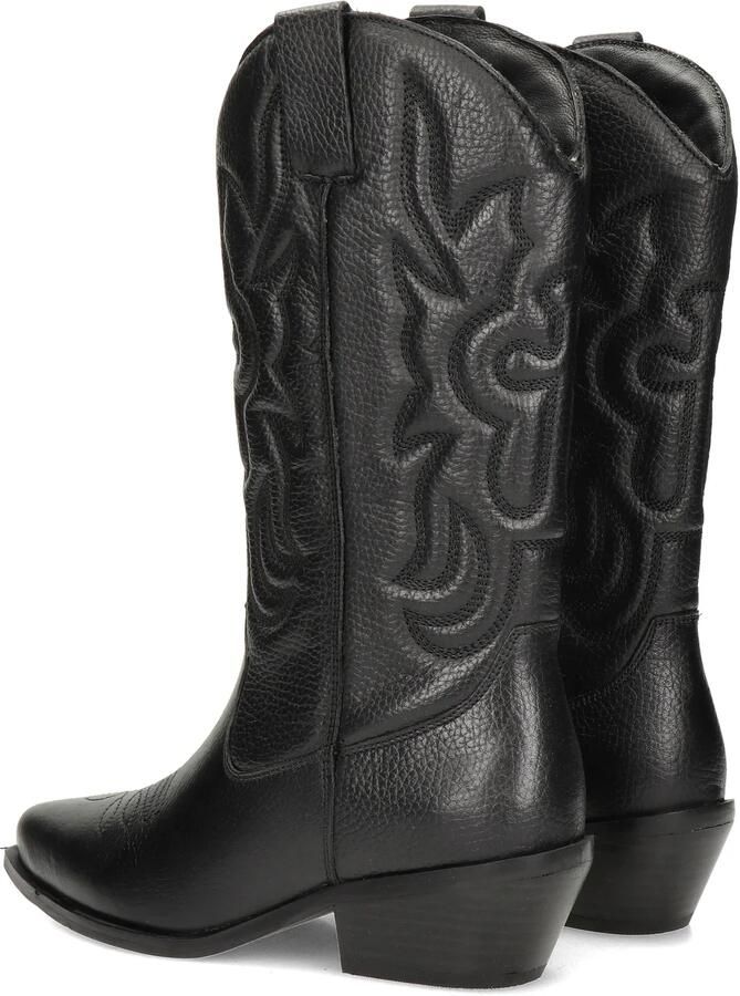Nelson leren cowboylaarzen zwart - Foto 3