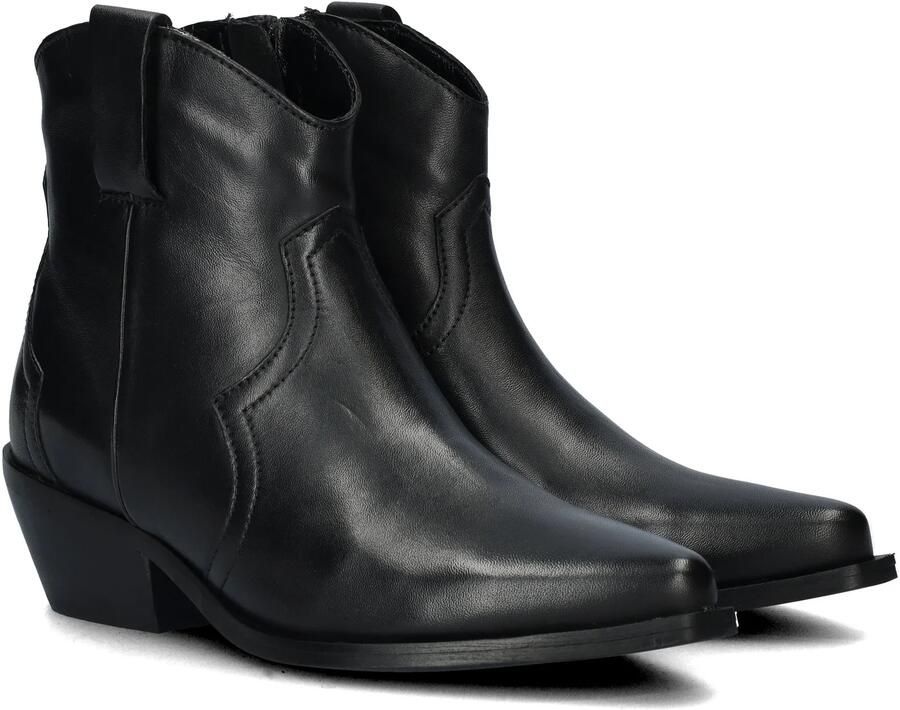 Nelson dames cowboy enkellaars Zwart - Foto 4