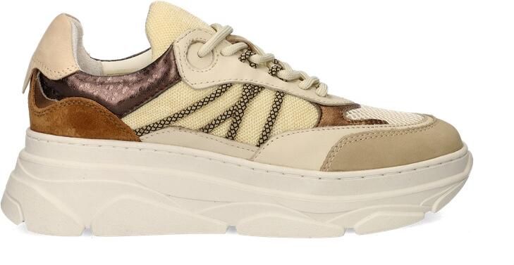 POELMAN LPJANA-05POE1 sneaker Beige Leer Lage sneakers Dames - Foto 3