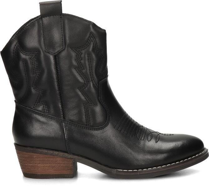 Nelson dames cowboylaars Zwart