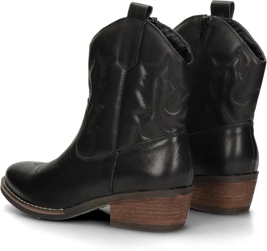 Nelson dames cowboylaars Zwart - Foto 2
