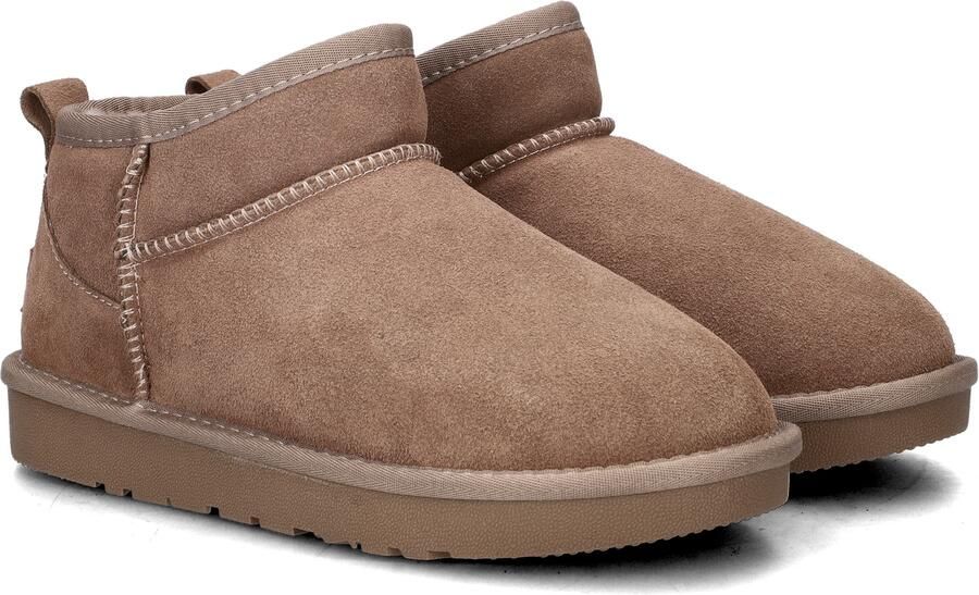 Nelson suède enkelboots taupe
