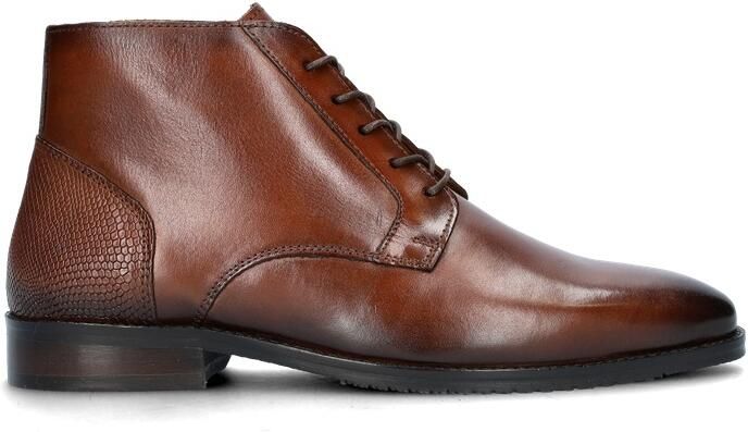 Nelson heren nette schoenen Cognac - Foto 2