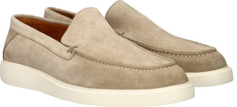 Nelson suède loafers beige