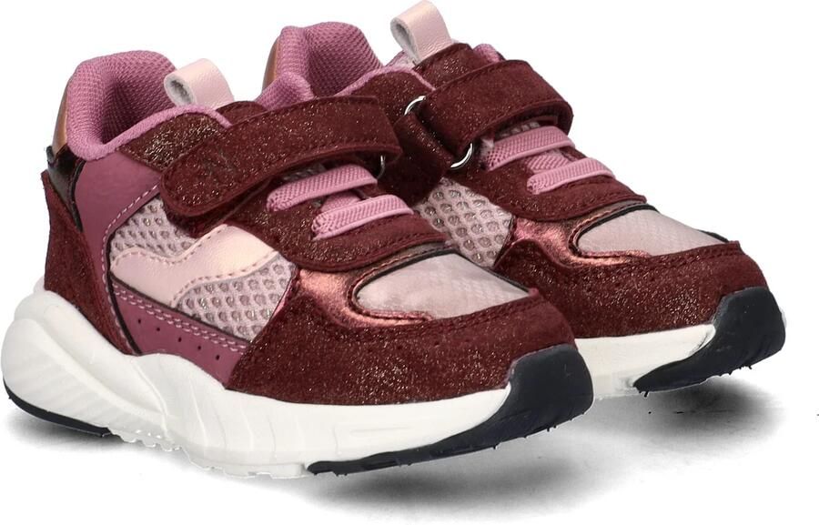 Nelson Kids imitatieleren sneakers bordeaux - Foto 6