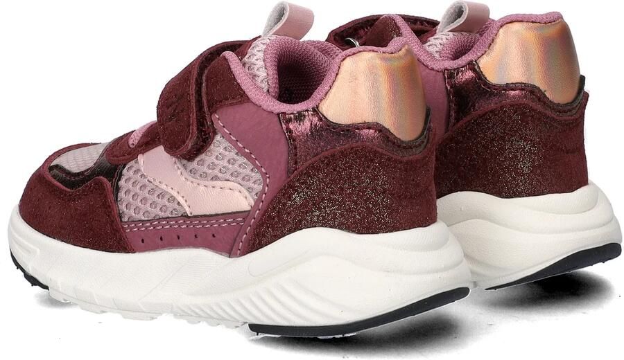Nelson Kids imitatieleren sneakers bordeaux - Foto 7