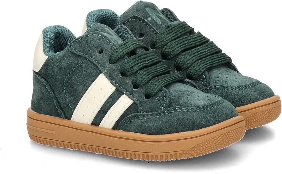 Nelson Kids suède sneakers donkergroen - Foto 7