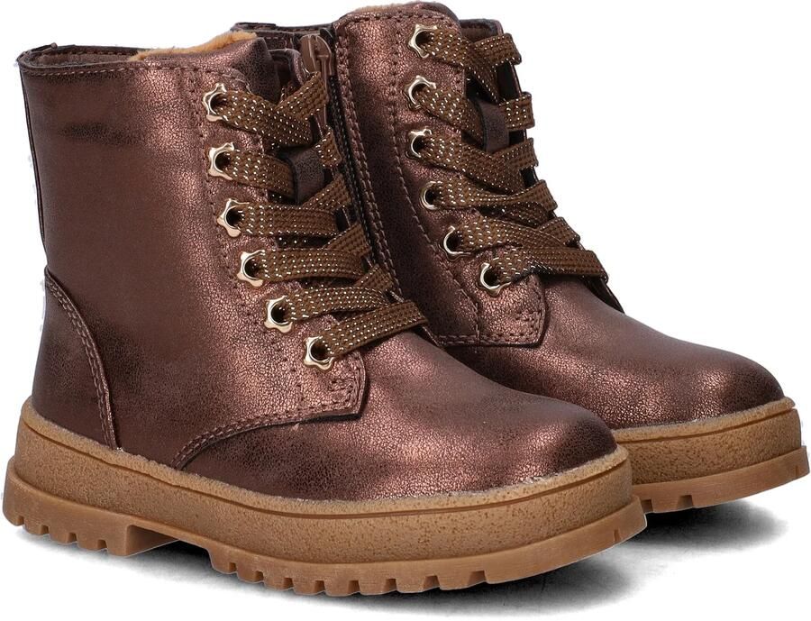 Nelson Kids enkelboots met profielzool brons - Foto 5
