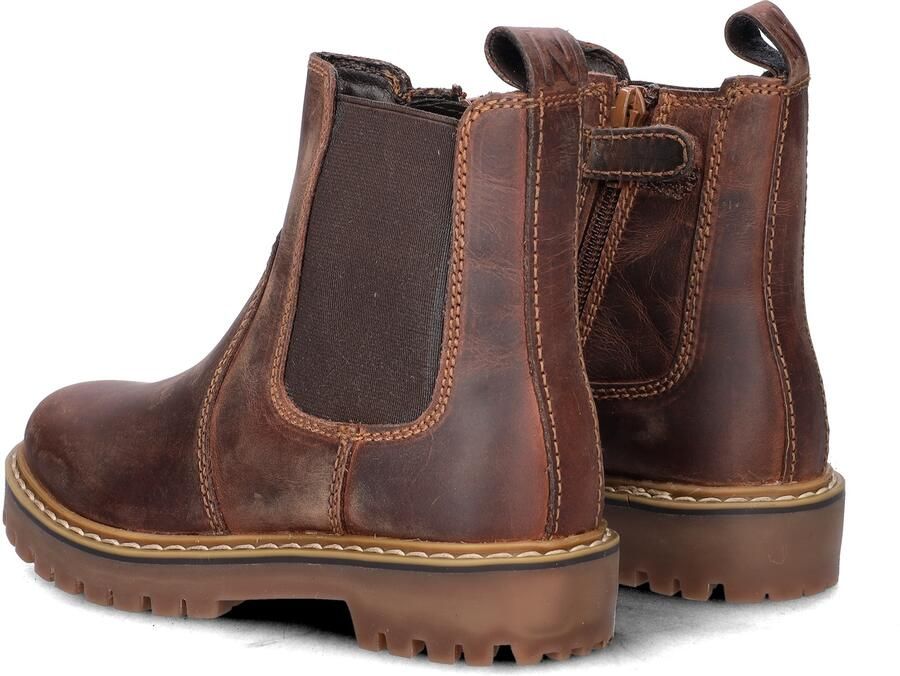 Nelson Kids nubuck chelsea boots cognac - Foto 6