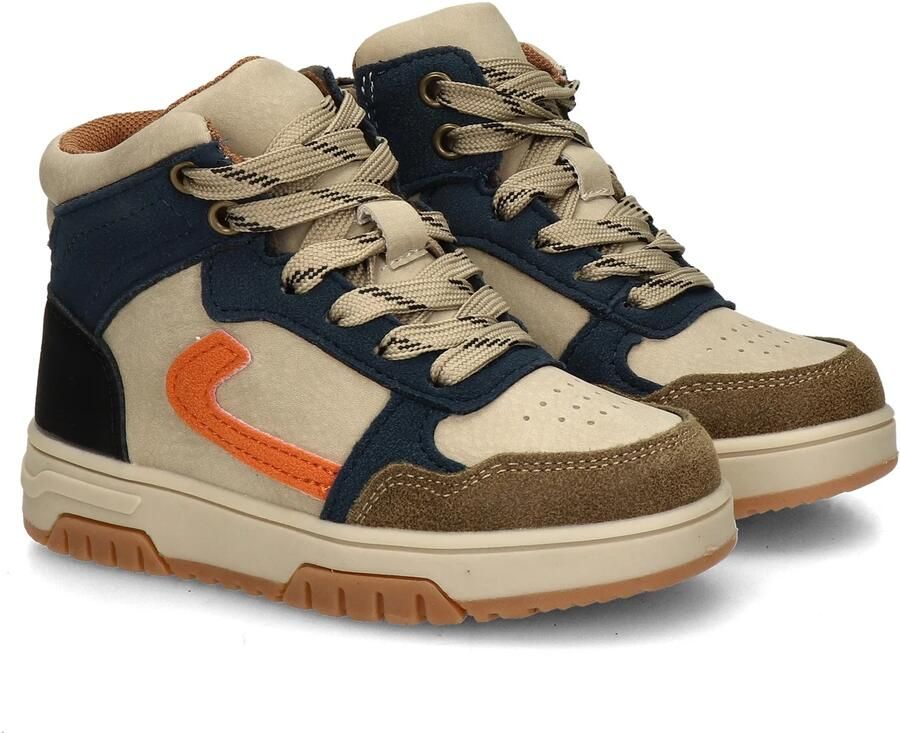 Nelson Kids sneakers beige bruin - Foto 6