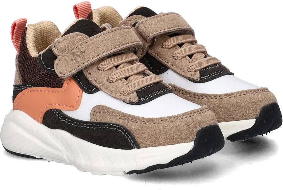 Nelson Kids imitatieleren sneakers bruin meerkleurig - Foto 6