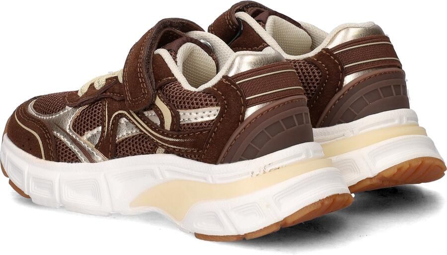 Nelson Kids chunky suède sneakers bruin - Foto 6
