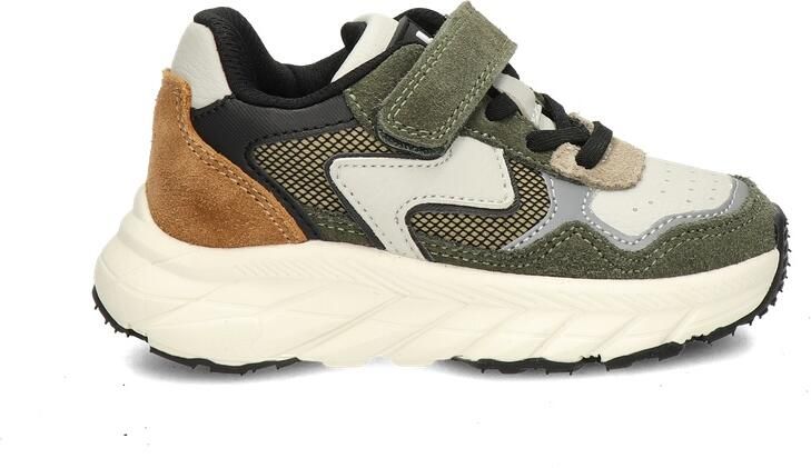 Nelson Kids chunky suède sneakers kaki - Foto 6