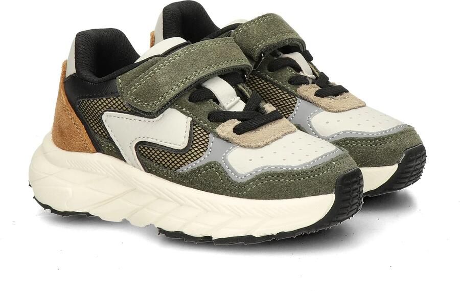 Nelson Kids chunky suède sneakers kaki - Foto 7