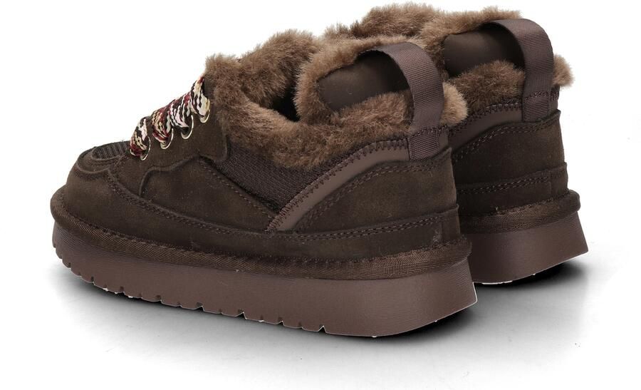 Nelson Kids suède sneakers bruin - Foto 7