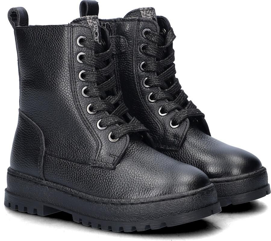 Nelson Kids leren veterboots zwart - Foto 5