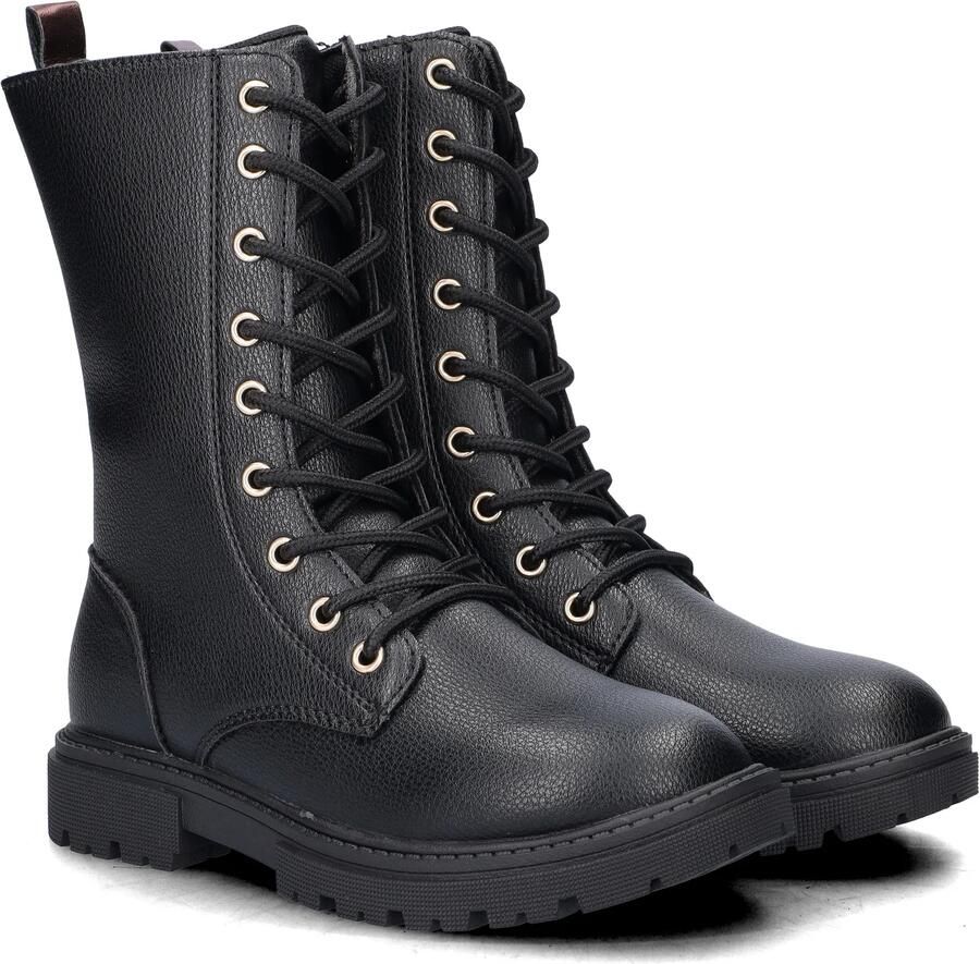 Nelson Kids enkelboots met profielzool zwart - Foto 4