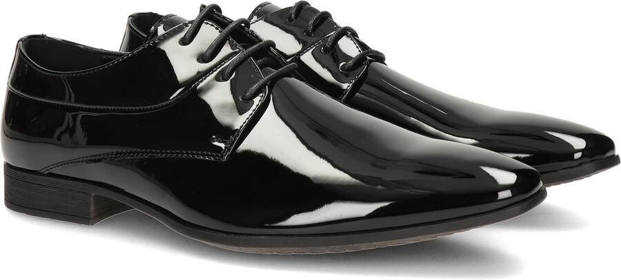 Nelson Bottesini lak veterschoenen zwart - Foto 6