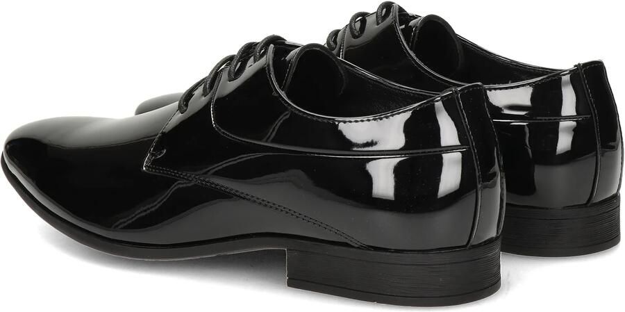 Nelson Bottesini lak veterschoenen zwart - Foto 5