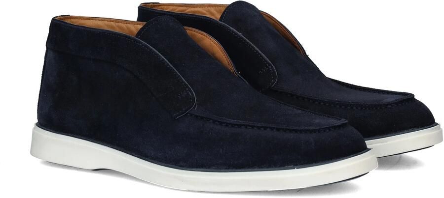 Nelson suède loafers donkerblauw - Foto 3