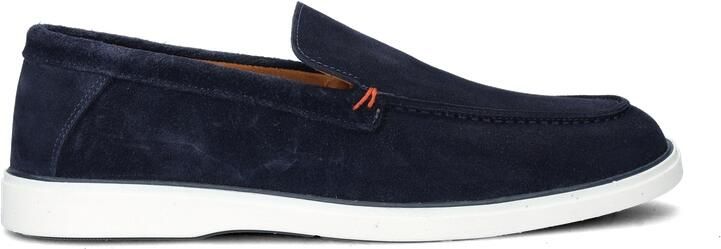 Nelson suède loafers donkerblauw - Foto 3