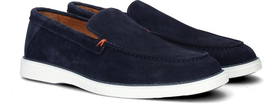 Nelson suède loafers donkerblauw - Foto 5