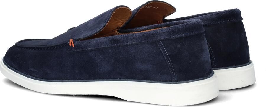 Nelson suède loafers donkerblauw - Foto 4