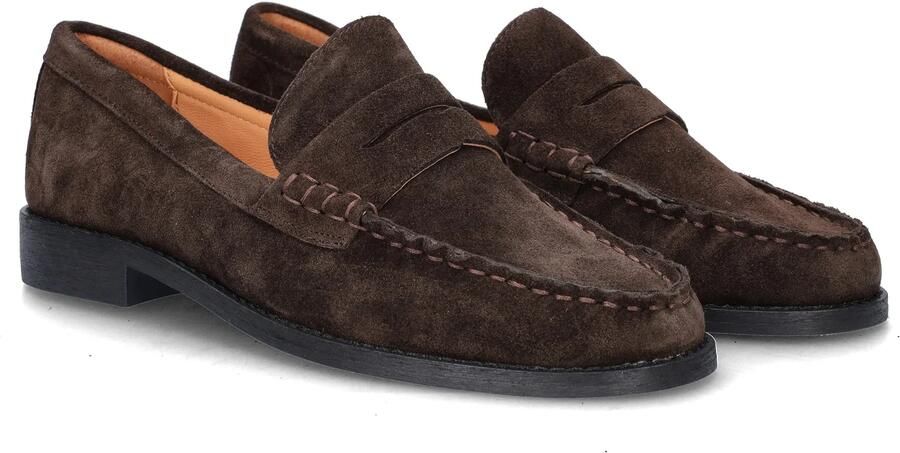 Nelson suède loafers bruin - Foto 6