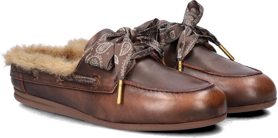 Nelson leren bootschoenen bruin - Foto 5