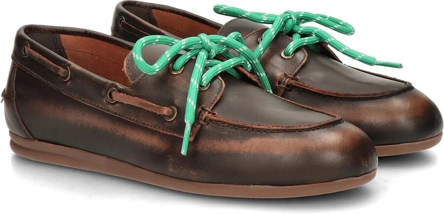 Nelson leren bootschoenen bruin - Foto 5