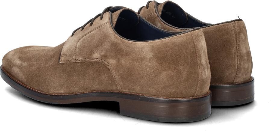 Nelson suède veterschoenen taupe - Foto 5
