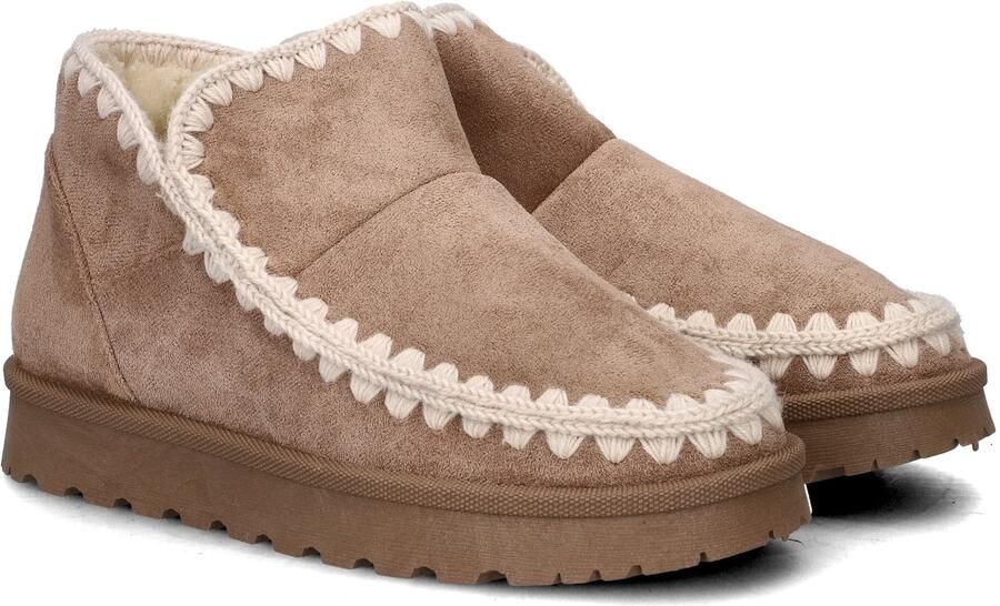 Nelson pantoffels taupe - Foto 4
