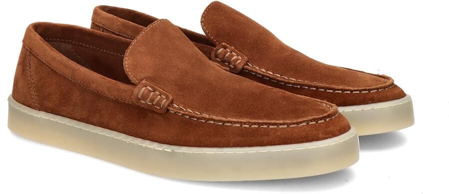 Nelson Ramon heren mocassin Cognac - Foto 4